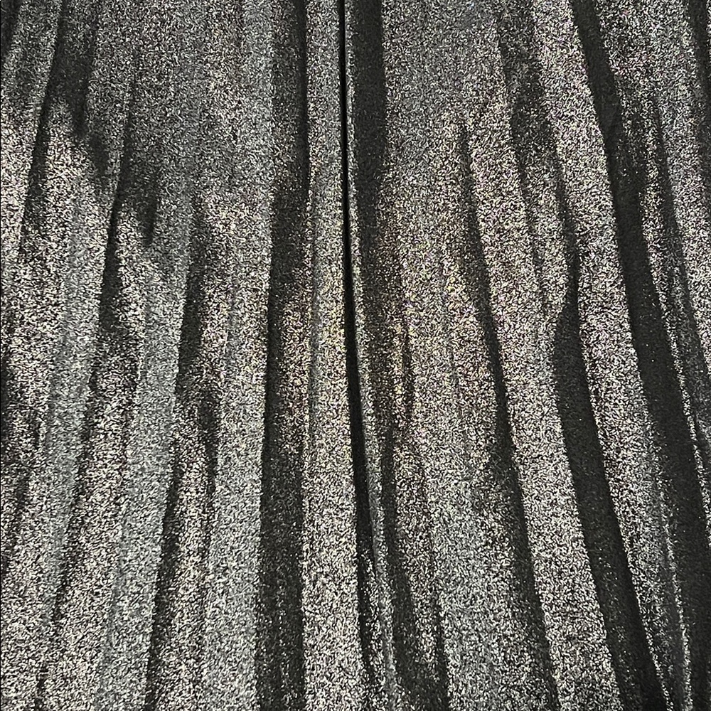 H&M Black Metallic Maxi Skirt w/ Mini Underskirt - Picture 6 of 6
